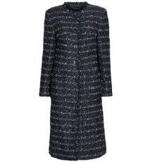 Karl Lagerfeld Kabátok BOUCLE LONG JACKET Kék DE 38