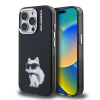 Karl Lagerfeld Karl Lagerfeld IML Aquarelle Choupette tok iPhone 15 Pro Max készülékhez fekete