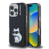 Karl Lagerfeld Karl Lagerfeld IML Aquarelle Choupette tok iPhone 16 Pro Max készülékhez fekete