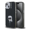 Karl Lagerfeld Karl Lagerfeld IML Aquarelle Karl tok iPhone 15 készülékhez fekete