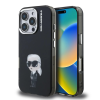 Karl Lagerfeld Karl Lagerfeld IML Aquarelle Karl tok iPhone 16 Pro Max készülékhez fekete
