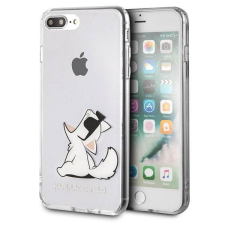 Karl Lagerfeld KLHCI8LCFNRC iPhone 7/8 Plus átlátszó Choupette Fun keménytok tok és táska