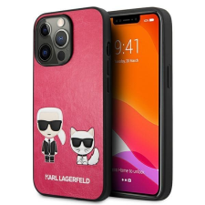 Karl Lagerfeld Klhcp13lpcuskcp iPhone 13 Pro / 13 6.1 &quot;Fuchsia / Fushia tok Ikonik Karl Choupette tok és táska