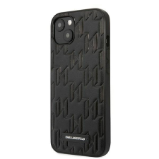 Karl Lagerfeld KLHCP13SMNMP1K iPhone 13 mini 5,4 "hardcase fekete Monogram plakett tok és táska