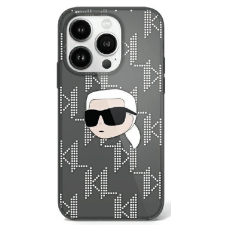 Karl Lagerfeld KLHCP16XHKLPKHK IML Karl Head Electroplated keménytok iPhone 16 Pro Max - fekete tok és táska