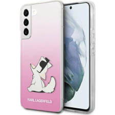 Karl Lagerfeld KLHCS22MCFNRCPI S22+ S906 Keménytok Rózsaszín Choupette Eat Tok (3666339045722) tok és táska