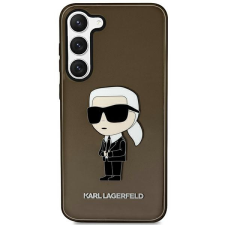 Karl Lagerfeld KLHCS23MHNIKTCK Samsung Galaxy S23+ S916 fekete keménytok ikonikus Karl Lagerfeld tok és táska