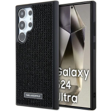 Karl Lagerfeld KLHCS24LHDSPRK Samsung S24 Ultra S928 keménytok fekete tok és táska