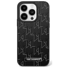 Karl Lagerfeld KLHMP16MPKHPORPK Hot Stamp Magsafe keménytok iPhone 16 Plus - fekete tok és táska