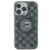 Karl Lagerfeld KLHMP16SHMCKMHK IML Monogram Karl&amp;Choupette Head MagSafe tok iPhone 16 - fekete