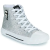 Karl Lagerfeld Magas szárú edzőcipők Z31171 Ezüst 32