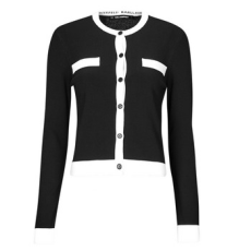 Karl Lagerfeld Mellények / Kardigánok CLASSIC LSLV CARDIGAN Fekete EU L