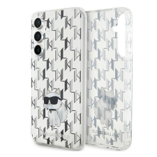 Karl Lagerfeld Monogram Choupette Samsung Galaxy S23 FE tok, átlátszó tok és táska
