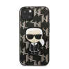 Karl Lagerfeld Monogram Ikonik hátlap tok Apple iPhone 13 mini, fekete
