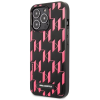Karl Lagerfeld Monogram Plague műanyag hátlap iPhone 13 Pro fekete-rózsaszín