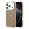 Karl Lagerfeld Pu Perforated Monogram MagSafe tok, iPhone 17 Pro