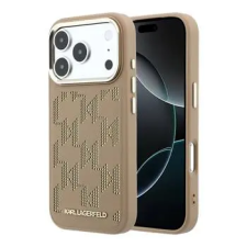 Karl Lagerfeld Pu Perforated Monogram MagSafe tok, iPhone 17 Pro tok és táska