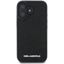 Karl Lagerfeld PU Quilted Pattern iPhone 16 Black tok (KLHCP16SPQKPMK) tok és táska