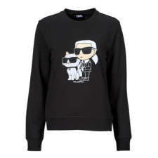 Karl Lagerfeld Pulóverek ikonik 2.0 sweatshirt Fekete EU XS női pulóver, kardigán