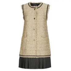 Karl Lagerfeld Rövid ruhák BOUCLE SLEEVELESS DRESS Bézs DE 40