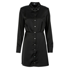Karl Lagerfeld Rövid ruhák karl charm satin shirt dress Sokszínű DE 34