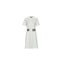 Karl Lagerfeld Rövid ruhák PIQUE POLO DRESS Fehér EU L női ruha