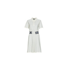 Karl Lagerfeld Rövid ruhák PIQUE POLO DRESS Fehér EU M