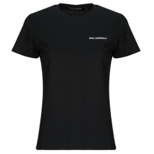 Karl Lagerfeld Rövid ujjú pólók ESSENTIAL T-SHIRT Fekete EU M női póló