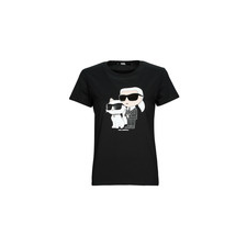 Karl Lagerfeld Rövid ujjú pólók IKONIK 2.0 T-SHIRT Fekete EU M női póló