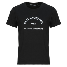 Karl Lagerfeld Rövid ujjú pólók RSG GLITTER PETITE T-SHIRT Fekete EU S