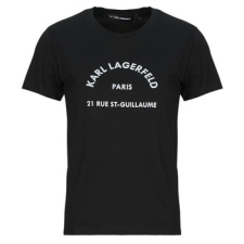 Karl Lagerfeld Rövid ujjú pólók RSG GLITTER PETITE T-SHIRT Fekete EU XL női póló