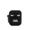 Karl Lagerfeld Rue St Guillaume Silicone Apple AirPods 1/2 tok, fekete