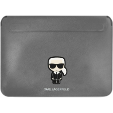 Karl Lagerfeld Saffiano Ikonik 16" Notebook Sleeve - Szürke számítógéptáska