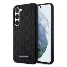 Karl Lagerfeld Saffiano Mono Samsung Galaxy S23 szilikon tok, fekete tok és táska