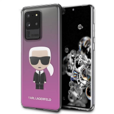 Karl Lagerfeld Samsung S20 Ultra KARL LAGERFELD KLHCS69TRDFKPI TPU Hátlap - Rózsaszín tok és táska