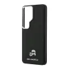 Karl Lagerfeld Samsung S26 Ultra KARL LAGERFELD K&C HEAD PIN MagSafe szilikon telefonvédő ütésállóság bőr hatású hátlap FEKETE KLHMS26L6PFKCLK