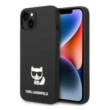 Karl Lagerfeld Silicone Choupette Body Apple iPhone 14 Plus hátlap tok, fekete tok és táska