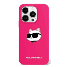 Karl Lagerfeld Silicone Choupette Head Print Apple iPhone 16 MagSafe kompatibilis tok KLHMP16SSCHPPLF tok és táska