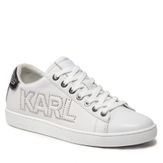 Karl Lagerfeld Sportcipő KARL LAGERFELD - KL61221  White Lthr W/Silver