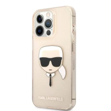 Karl Lagerfeld tok arany (KLHCP13LKHTUGLGO) Apple Iphone 13 Pro készülékhez tok és táska