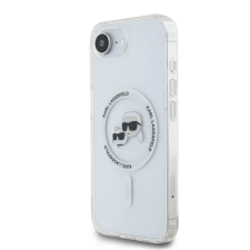 Karl Lagerfeld tok átlátszó KLHMPSE4HLSKCH Apple Iphone 16e készülékhez tok és táska