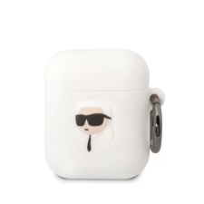  Karl Lagerfeld tok fehér (KLA2RUNIKH) Airpods készülékhez audió kellék