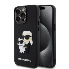 Karl Lagerfeld tok fekete KLHCP13X3DRKCNK Apple Iphone 13 Pro Max készülékhez tok és táska