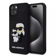 Karl Lagerfeld tok fekete KLHCP14S3DRKCNK Apple Iphone 14 készülékhez tok és táska