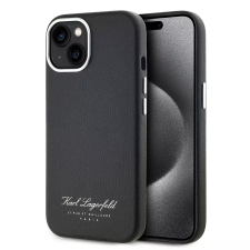Karl Lagerfeld tok fekete KLHCP15SPGWCMKHK Apple Iphone 15 készülékhez tok és táska