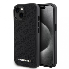 Karl Lagerfeld tok fekete KLHCP15SPQKPMK Apple Iphone 15 készülékhez tok és táska