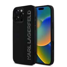 Karl Lagerfeld tok fekete KLHCP16XRBKGVCK Apple iPhone 16 Pro Max készülékhez (130971) tok és táska