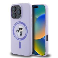 Karl Lagerfeld tok lila KLHMP16LSCMKCRHU Apple Iphone 16 Pro készülékhez (130443) tok és táska
