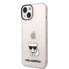 Karl Lagerfeld tok pink (KLHCP14MCTTRI) Apple iPhone 14 Plus készülékhez tok és táska