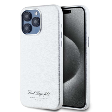 Karl Lagerfeld tok szürke KLHCP15XPGWCMKHG Apple Iphone 15 Pro Max készülékhez tok és táska